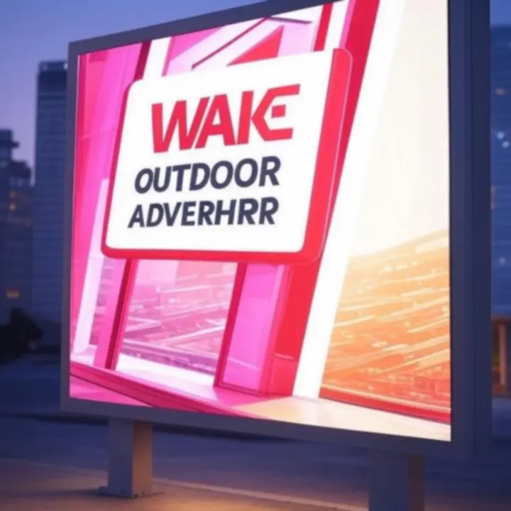 Nowoczesna reklama outdoorowa PolishSignage na elewacji budynku